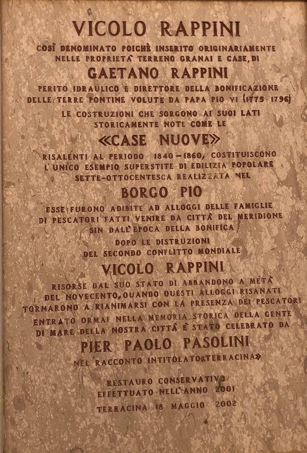 Vicolo Dei Pescatori Terracina Lejlighed Eksteriør billede